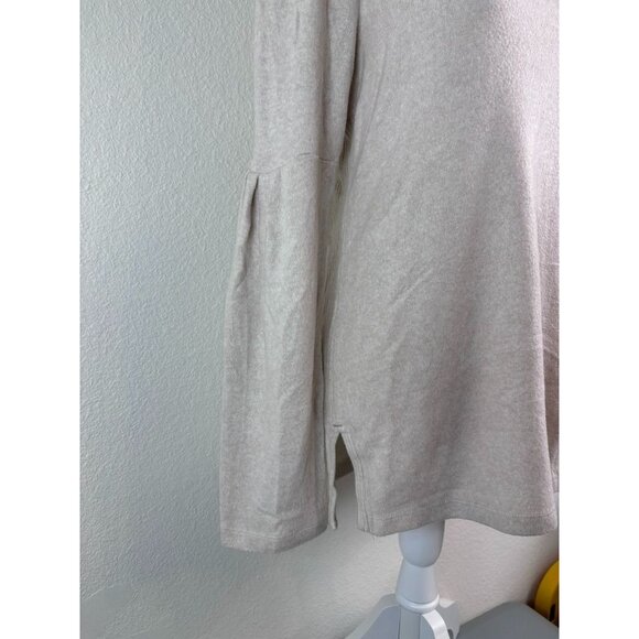 Saturday Sunday Cream women's small Racheal cowl neck pullover top anthropologie - Picture 5 of 9